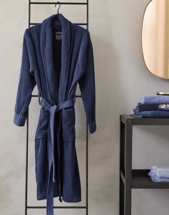 Handdoek Blauw Connect Organic Breeze